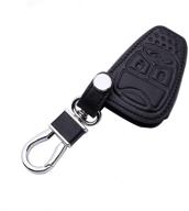 🔑 jeep wrangler liberty patriot grand cherokee dodge magnum chrysler pacifica smart remote case - car key cover fob with 4 buttons logo