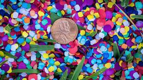 img 3 attached to Fiesta Confetti: Vibrant Mexican Paper Confetti in a Jumbo Bag, 0.95lb/425gr
