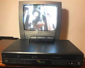 img 1 attached to 📀 JVC HR-XVC18BU DVD/VCR Combo Player: Progressive Scan, VHS Recorder, Video Cassette Recorder