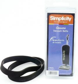 img 1 attached to 🔍 Genuine Simplicity Freedom Vacuum Belt SBF-2 (2 pack) | Compatible with Riccar SupraLite RSL3