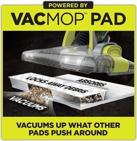 img 3 attached to Shark VACMOP Disposable Hard Floor Vacuum and Mop Pad Refills (20 ct.): Effortless Floor Cleaning Solutions
