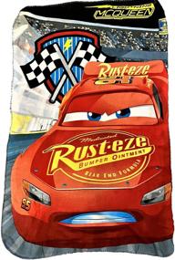 img 3 attached to 🚗 Disney Cars Drag Strip Masters Perfect Start Fleece Throw Blanket - Ultimate Pick for Boys (Drag Strip)