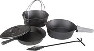 🍳 stansport cast iron 6 piece cookware set: high-quality kitchen essentials for every chef! logo