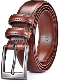 img 4 attached to Classic Casual Single Buckle Men's Belts - Premium Accessories for DWTS