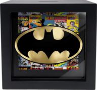 spoontiques batman shadowbox bank black logo