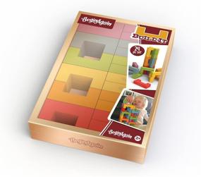 img 1 attached to 🧩 Enhance Creativity and Fun with Build Blocks Plus Set 24