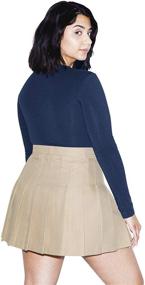 img 1 attached to American Apparel Womens Gabardine Tennis Women's Clothing and Skirts