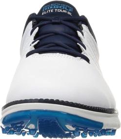 img 3 attached to Skechers Mens Elite Waterproof White Sports & Fitness for Golf