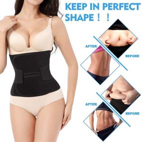 img 1 attached to 🤰 Ultimate Postpartum Belly Band: C Section & Abdominal Binder for Effective Tummy Tuck Recovery & Waist Training