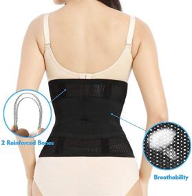 img 3 attached to 🤰 Ultimate Postpartum Belly Band: C Section & Abdominal Binder for Effective Tummy Tuck Recovery & Waist Training