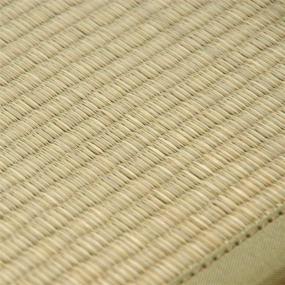 img 2 attached to Authentic Japanese Igusa (Rush Grass) Tatami Mattress, Twin XL - BJDesign. Handcrafted in Japan