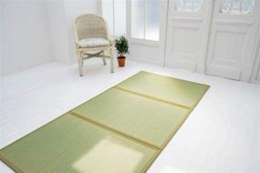 img 3 attached to Authentic Japanese Igusa (Rush Grass) Tatami Mattress, Twin XL - BJDesign. Handcrafted in Japan