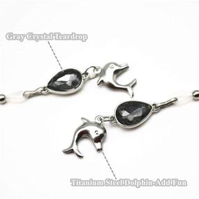 img 2 attached to Adjustable Piercing Teardrop Silicone Noose Gray