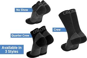 img 2 attached to 🧦 OS1st FS4 Plantar Fasciitis Socks: Effective Relief, Arch Support & Foot Health - 4 Styles