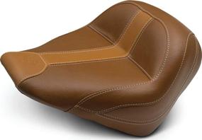 img 2 attached to 🏍️ Exclusive Mustang Motorcycle Solo Seat for Indian Scout 2015-'21 - Standard Touring Design