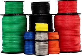 img 4 attached to 🌲 High-performance SGT KNOTS Hollow Braid Dyneema Rope – Ideal for Arborists, Boating, Camping, Crafting (7/64", 1/8", 3/16", 1/4")