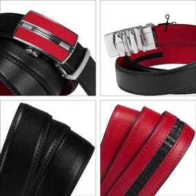 img 1 attached to 🔍 Optimized SEO: ITIEZY Leather Ratchet Automatic Men's Belts with Designer Appeal