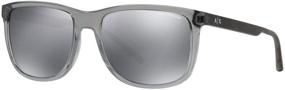 img 3 attached to Armani Exchange Injected Non Polarized Transparent