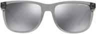 armani exchange injected non polarized transparent logo