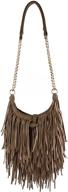 👜 chic fringed leather shoulder handbags & wallets for women by lui sui logo