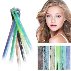 img 4 attached to Strands Sparkling Extensions Highlights Hairpieces 300S