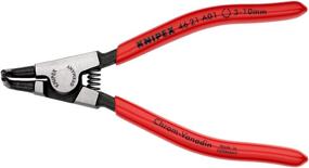 img 2 attached to 🔧 Инструменты KNIPEX - плоскогубцы для наружных стопорных колец под углом 90 градусов с кованым наконечником, диаметр стержня 1/8"-25/64" (4621A01), 5,00