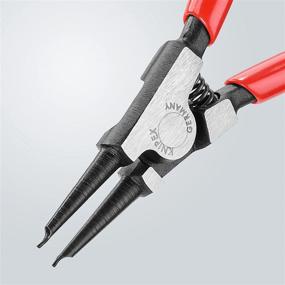 img 1 attached to 🔧 Инструменты KNIPEX - плоскогубцы для наружных стопорных колец под углом 90 градусов с кованым наконечником, диаметр стержня 1/8"-25/64" (4621A01), 5,00