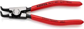 img 3 attached to 🔧 Инструменты KNIPEX - плоскогубцы для наружных стопорных колец под углом 90 градусов с кованым наконечником, диаметр стержня 1/8"-25/64" (4621A01), 5,00