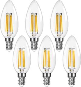 img 4 attached to 💡 Светодиодная лампа Lepro для люстры - эквивалент канделябровой нити