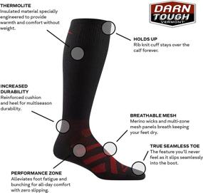 img 3 attached to Darn Tough (8019) RFL Thermolite Over-the-Calf Ultra-Lightweight Men's Sock - Enhanced for SEO