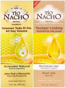 img 4 attached to 🌞 Tio Nacho Natural Lightening Shampoo and Conditioner Duo - All Day Volume Boost, 14 oz