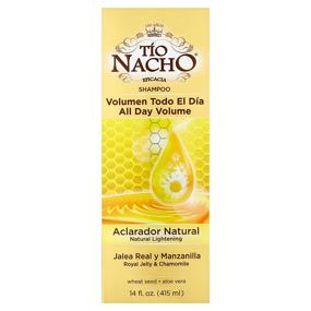 img 1 attached to 🌞 Tio Nacho Natural Lightening Shampoo and Conditioner Duo - All Day Volume Boost, 14 oz