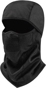 img 4 attached to Winter Balaclava Ski Mask - Unisex Cold Weather Windproof Waterproof Thermal Fleece Hat