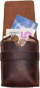 img 1 attached to 👔 Handmade Men's Accessories: Hide Drink Wallets, Card Cases & Money Organizers with Organizer Features