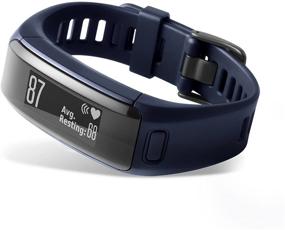 img 1 attached to ⌚️ Garmin 010-01955-78 Vivosmart HR: Blue Medium Fit with Chinese Features