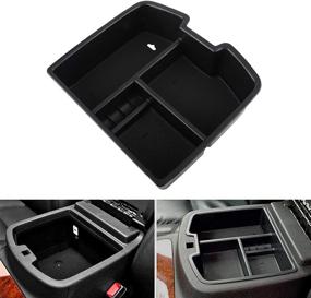 img 4 attached to Rying Center Console Organizer for GMC Sierra Yukon Avalanche & More - Convenient Storage Solution - 19166288