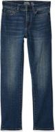 👖 stretch slim-fit jeans for boys by amazon essentials logo