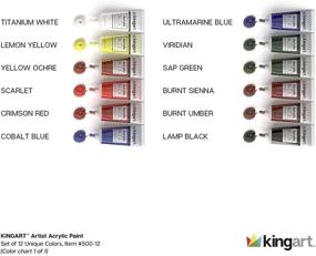 Kingart 22ml Paint Set 48/Pkg - Acrylic