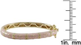 img 2 attached to 📿 Ivy Max Enamel Finish Bracelet for Girls - Jewelry and Bracelets