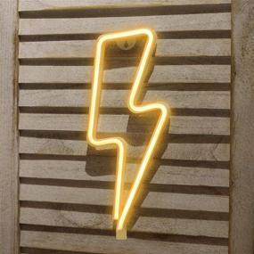 img 3 attached to Add Some Glow to Your Celebration with Funpeny LED Neon Decorative Light