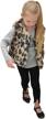simsly sleeveless waistcoat winter leopard logo