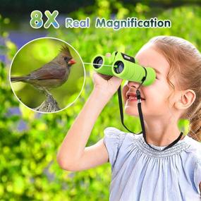 img 3 attached to 🔭 High-Resolution Shockproof Binoculars for Watching, Exploration, Sports & Outdoor Play