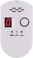 🔍 high sensitivity natural gas detector for home use - digital gas leak detector for lpg, lng, coal & kitchen gas leaks logo