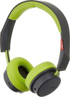 наушники plantronics backbeat серого цвета grey логотип