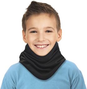 img 2 attached to 🧣 Windproof Balaclava for Toddler Snowboarding, Cycling - Girls' Cold Weather Accessories