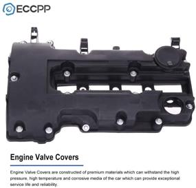 img 3 attached to 🚗 ECCPP Engine Valve Cover for Chevrolet Cruze Sonic Trax Volt, Buick Encore, Cadillac ELR - Enhanced Performance and Enhanced Compatibility!