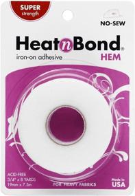 img 1 attached to HeatnBond Thermoweb Hem Tape 2 Pack