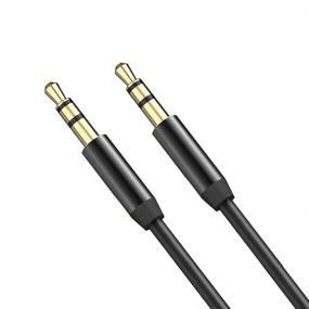 img 4 attached to 🎧 High-Quality Noot Products 3.5mm Aux Cable Cord - 6FT Long, Male to Male, for Headphones, Stereos, Smartphones & Tablets