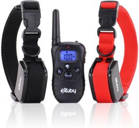 img 4 attached to eXuby 2X Shock Collar for Small Dogs with Remote and Training Dog Clicker - 3 Modes (Sound, Vibration, Shock) - Rechargeable Batteries - Rapid Results