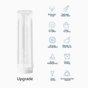 img 3 attached to 🚿 Meidong Portable Travel Bidet Handheld Personal Hygiene Electric Mini Sprayer - Soothing Postpartum Care, Perineal & Hemorrhoid Treatment